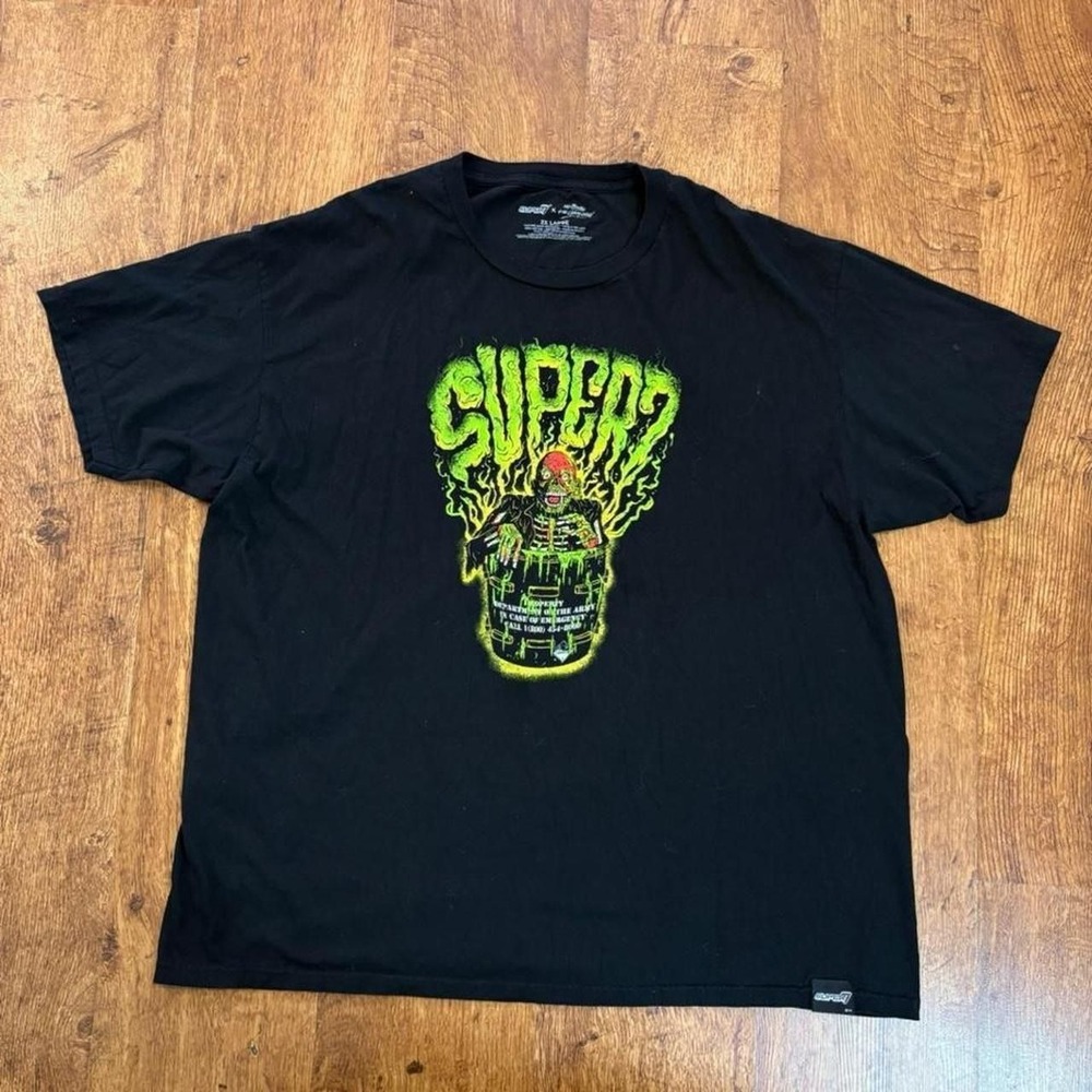 Super7 Return of the Living Dead T-Shirt Slime Core Goth Skater Punk Graphic Tee